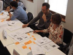 course delegates learning principles of project management